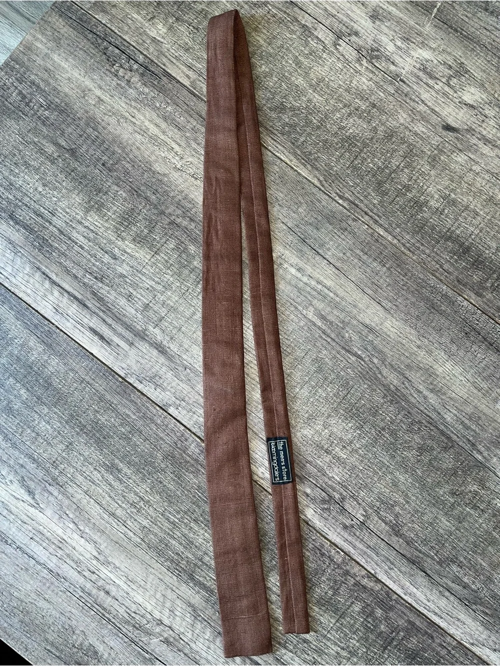 Men's Brown Solid Tie - Versatile Classic Neckwear